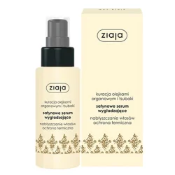 ZIAJA SATYNOWE SERUM WYGŁADZAJĄCE KURACJA OLEJKAMI ARGANOWYM I TSUBAKI 50ML