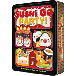 SUSHI GO PARTY WERSJA POLSKA GRA KARCIANA 8+