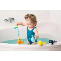 ZABAWKA DO KĄPIELI UCIEKAJĄCE WIELORYBKI DUMEL 18M+