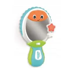 GRZECHOTKA Z LUSTERKIEM DLA NIEMOWLĄT BABY CLEMENTONI 9M+