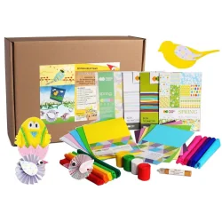 ZESTAW KREATYWNY WIOSNA W DOMU HAPPY COLOR 3+