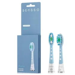 KOŃCÓWKI DO SZCZOTECZKI SEYSSO OXYGEN ORTHO ORTODONTYCZNE 2 SZT.