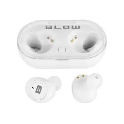 SŁUCHAWKI BEZPRZEWODOWE BLOW BTE100 BLUETOOTH 5.0 Z ETUI ŁADUJĄCYM
