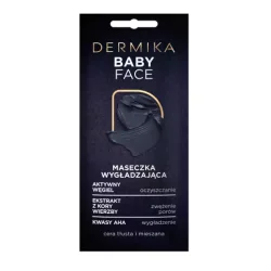 MASECZKA WYGŁADZAJĄCA AKTYWNY WĘGIEL EKSTRAKT Z KORY WIERZBY KWASY AHA 10ML DERMIKA BABY FACE