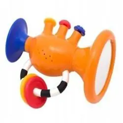 TRĄBKA EDUKACYJNA GRZECHOTKA SASSY 6M+