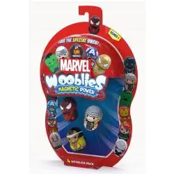 ZESTAW 4 FIGUREK WOOBLIES MARVEL – MAGNETYCZNE POSTACIE KOLEKCJONERSKIE 5+