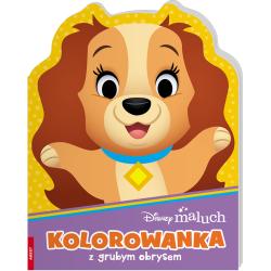 DISNEY MALUCH. KOLOROWANKA Z GRUBYM OBRYSEM