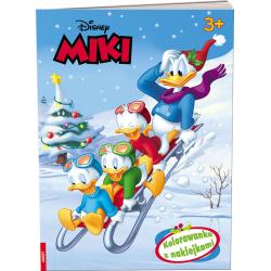 DISNEY MIKI. KOLOROWANKA Z NAKLEJKAMI
