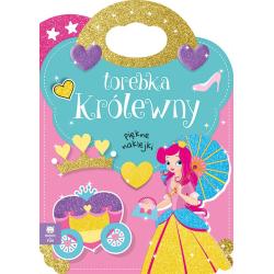 TOREBKA KRÓLEWNY. KOLOROWANKA Z NAKLEJKAMI
