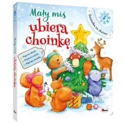 MAŁY MIŚ UBIERA CHOINKĘ
