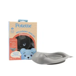 WIELORAZOWY WKŁAD SILIKONOWY DO NOCNIKA POTETTE PLUS SZARY 15M+