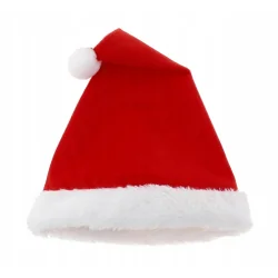 CZAPKA MIKOŁAJA DLA DZIECI ROZMIAR L GODAN 28X36 CM