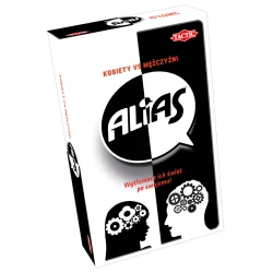 ALIAS KOBIETY VS MĘŻCZYŹNI GRA KARCIANA WERSJA PODRÓŻNA 15+