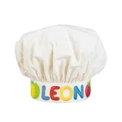 BAWEŁNIANA CZAPKA KUCHARZA DO KOLOROWANIA DLA DZIECI GOKI 3+