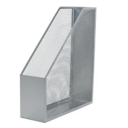 METALOWY POJEMNIK NA DOKUMENTY A4 Q-CONNECT SREBRNY