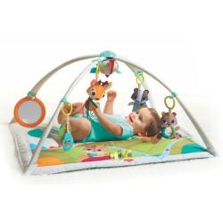 INTERAKTYWNA MATA GIMNASTYKA DLA BOBASA Z PAŁĄKAMI LEŚNA KRAINA TINY LOVE 0+