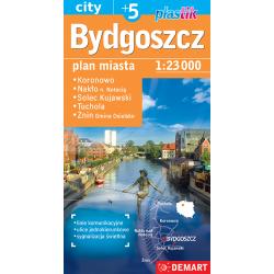 BYDGOSZCZ 1:23 000 PLAN MIASTA