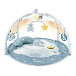 MATA DLA NIEMOWLAKA 3W1 Z PROJEKTOREM I MELODIAMI NIEBIESKA CHICCO ENJOY COLORS BLUE 0+