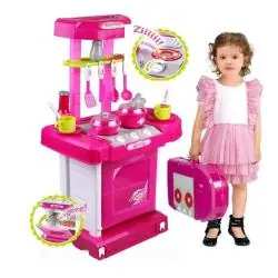 INTERAKTYWNA KUCHNIA DLA DZIECI Z PIEKARNIKIEM, ŚWIATŁEM I DŹWIĘKIEM 3+