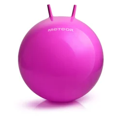 GIMNASTYCZNA PIŁKA DO SKAKANIA METEOR 65 CM RÓŻOWA
