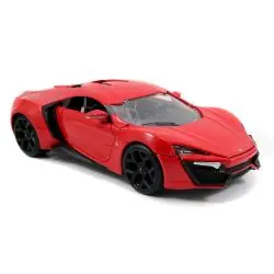 FAST & FURIOUS LYKAN HYPERSPORT 1:24 SAMOCHÓD KOLEKCJONERSKI METALOWY Z OTWIERANYMI DRZWIAMI 8+