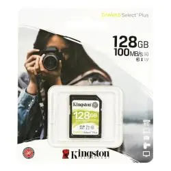 KARTA PAMIĘCI KINGSTON CANVAS SELECT PLUS SD 128 GB – SZYBKA I NIEZAWODNA