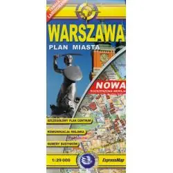 WARSZAWA. PLAN MIASTA 1:29 000