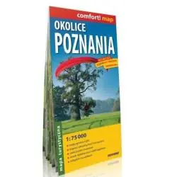 OKOLICE POZNANIA LAMINOWANA MAPA TURYSTYCZNA 1:75 000