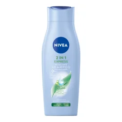 ŁAGODNY SZAMPON PIELĘGNUJĄCY Z ODŻYWKĄ 2IN1 ALOE VERA 400ML NIVEA