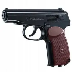 WIATRÓWKA LEGENDS MAKAROV CO2 4,5 MM — MAGAZYNEK 18 BB, METAL