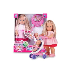 INTERAKTYWNA LALKA MAMUSIA Z CÓRECZKĄ NATALIA ARTYK 3+