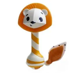 GRZECHOTKA I GRYZAK LEW LEONARDO DLA NIEMOWLĄT TINY LOVE 3M+