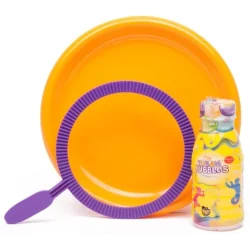 ZESTAW DO ROBIENIA BANIEK 250 ML + OBRĘCZ + TALERZYK TUBAN 3+