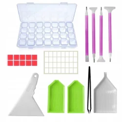 ZESTAW NARZĘDZI DO MOZAIKI DIAMENTOWEJ NORIMPEX