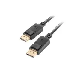 KABEL DISPLAYPORT M/M 1.2 1M 4K LANBERG CZARNY – WYSOKA JAKOŚĆ OBRAZU