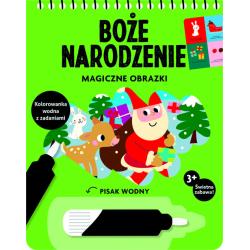 BOŻE NARODZENIE. MAGICZNE OBRAZKI. PISAK WODNY 3+