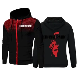 BLUZA MĘSKA ROZPINANA LINKIN PARK Z KAPTUREM ROZMIAR XL
