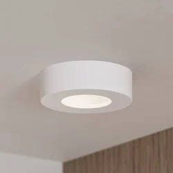 LAMPA SUFITOWA LED PRIOS EDWINA BIAŁA 12 CM CCT IP44