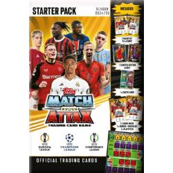 UEFA CHAMPIONS LEAGUE MATCH ATTAX 2024/25 STARTER PACK