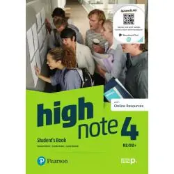 HIGH NOTE 4. STUDENT'S BOOK + KOD (DIGITAL RESOURCES + INTERACTIVE EBOOK)