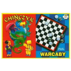 GRA PLANSZOWA CHIŃCZYK I WARCABY 2W1 JAWO 5+