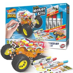 HOT WHEELS MONSTER TRUCKS ZESTAW KREATYWNY BLADEZ TOYZ 6+