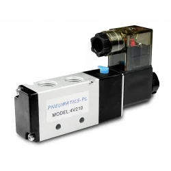 ELEKTROZAWÓR PNEUMATYCZNY DO SIŁOWNIKÓW 5/2 4V210 1/4 230V 12V 24V