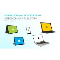 PRZEJŚCIÓWKA ADAPTER I-TEC DISPLAYPORT DO HDMI 4K 60HZ