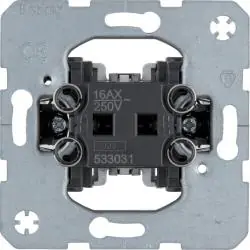 ŁĄCZNIK POJEDYNCZY BERKER ONE.PLATFORM 533031 DO OŚWIETLENIA PODTYNKOWY