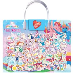 ZACZAROWANA KRAINA. MOJE JEDNOROŻCE. KOCHAM NAKLEJAĆ