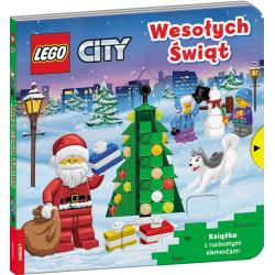 LEGO CITY WESOŁYCH ŚWIĄT KSIĄŻKA Z RUCHOMYMI ELEMENTAMI