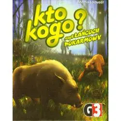 KTO KOGO? CZYLI ŁAŃCUCH POKARMOWY GRA LOGICZNA G3 8+