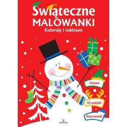 ŚWIĄTECZNE MALOWANKI. KOLORUJĘ I NAKLEJAM