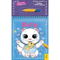 KOTKI. MAGICZNY FLAMASTER. MALOWANKA WODNA II GATUNEK